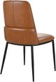Moe's Home Collection Douglas 2-Piece Brown Dining Side Chair Set-2