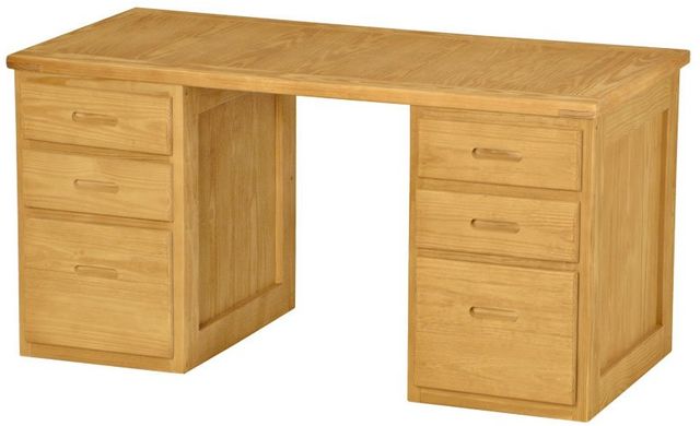 Crate Designs™ Furniture Classic Lacquer Top Desk-0