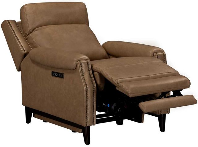 Liberty Furniture Rawling York Sand Leather Triple Power Recliner-1