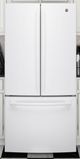 GE® 33" 18.6 Cu. Ft. White Counter Depth French Door Refrigerator-4