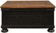Signature Design by Ashley® Valebeck Light Brown Square Lift Top Coffee Table with Rustic Black Base-1