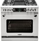 Capital Cooking™ Connoisseurian 36" Stainless Steel Pro Style Dual Fuel Range-0