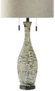 StyleCraft Beige/Truffle Cream Table Lamp-2