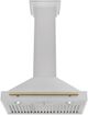 ZLINE 30" Autograph Edition Satin Stainless Steel Wall Mounted Range Hood-3
