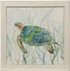 Stylecraft Sea Turtle Swim II Beige/Blue/Green Wall Art-0