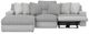 Catnapper® Abraxas 3-Piece Moonstruck Left Arm Facing Power Reclining Sectional -4