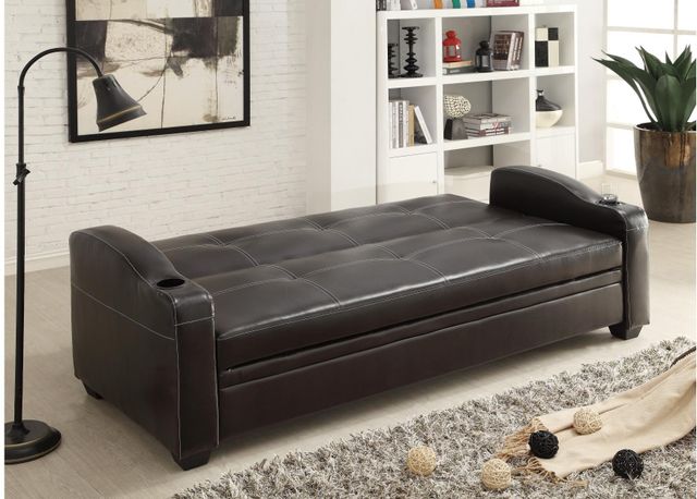 Homelegance® Caffery Dark Brown Elegant Lounger-2