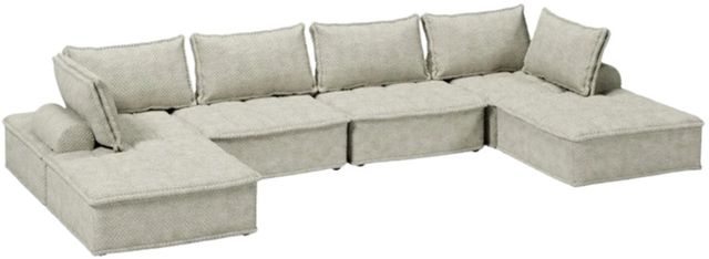 Signature Design by Ashley® Bales 6-Piece Taupe Modular Seating-0