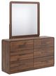 Signature Design by Ashley® Fortlorn Walnut Brown Dresser and Mirror-0