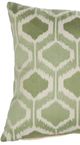 A & B Home Benton Green 18"x20" Throw Pillow-1