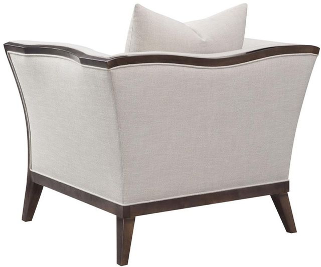Coaster® Lorraine Beige Upholstered Chair with Flared Arms-3