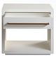 Diamond Sofa® Encore White End Table-1