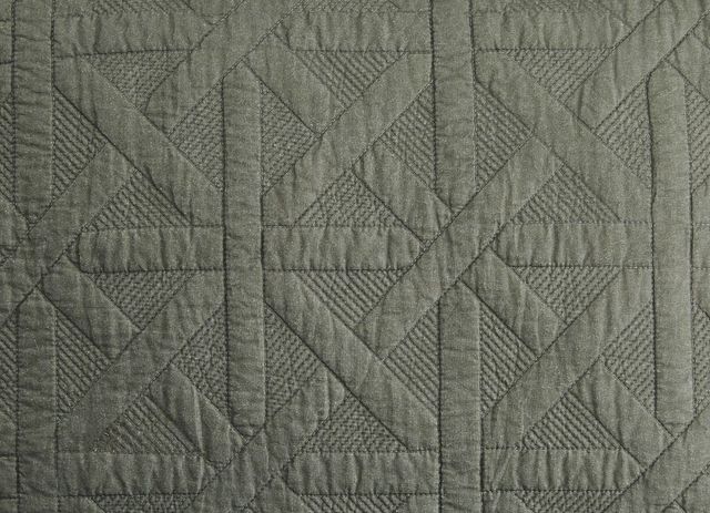 Signature Design by Ashley® Guslea Dark Olive Green King Coverlet Set-1