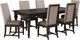 Liberty Furniture Paradise Valley 7-Piece Flax Tweed/Saddle Brown/Tobacco Optional Dining Table Set-0