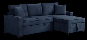 Luna Blue Sleeper Pullout Luna Blue Sleeper Pullout