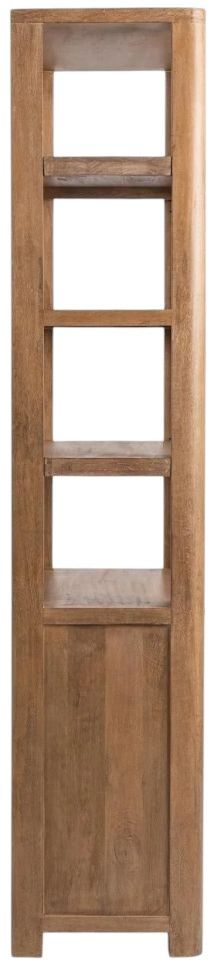 Classic Home Cleveland Sandy Taupe Bookcase-4