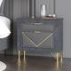 New Classic® Home Furnishings Symmetry Charcoal Nightstand-1