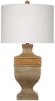 Bassett Mirror Bowery Dark Concrete Table Lamp-0