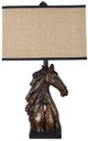 Crestview Collection Horse Bust Brown Table Lamp-0