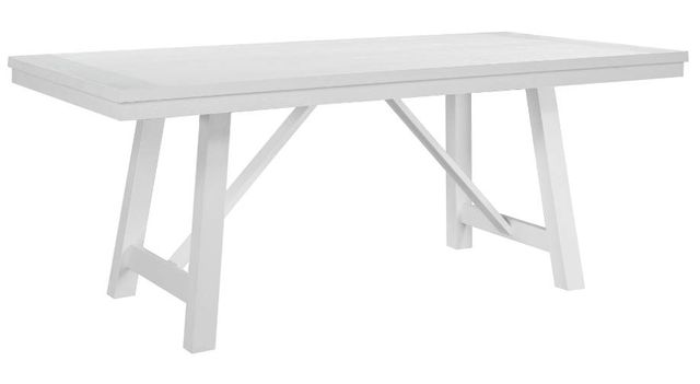 Homelegance® Redmond White Dining Table-0