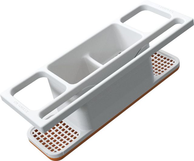 The Galley® Designer White Resin Lower Tier Wash Caddy-0