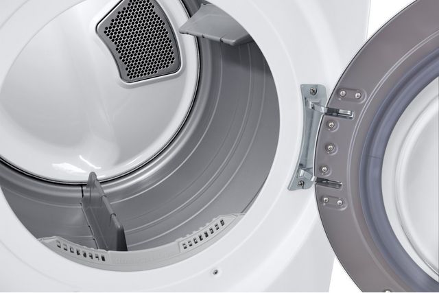 LG White Front Load Laundry Pair-10