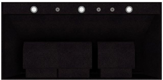 Vent-A-Hood® Premier Magic Lung® 48" Black Carbide Insert Range Hood-2