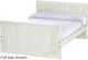 Crate Designs™ Furniture Cloud Full Youth Panel Bed-0