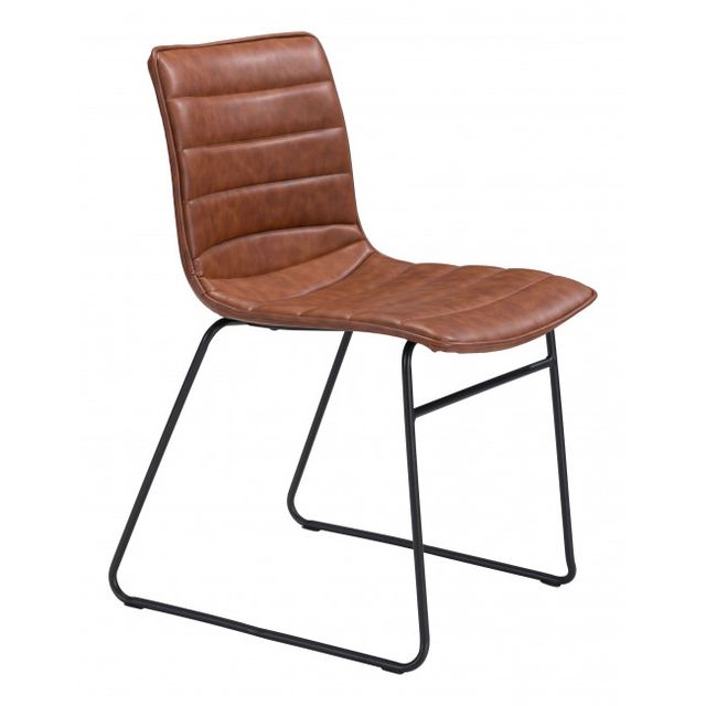 Zuo® Modern Jack Vintage Brown Dining Chair-0