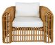 Century® Customizable Gio Natural Materials Outdoor Lounge Chair-1