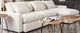 Diamond Sofa® Arcadia 2-Piece Cream Reversible Chaise Sectional Set-0
