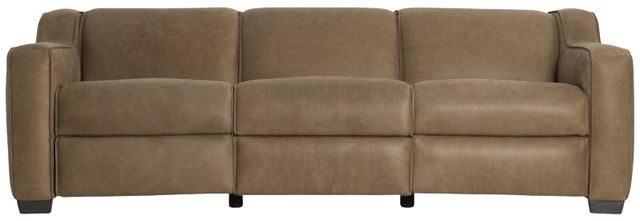 Bernhardt Flynn Bernhardt Living Brown 94" Leather Power Reclining Sofa with Power Headrest-2