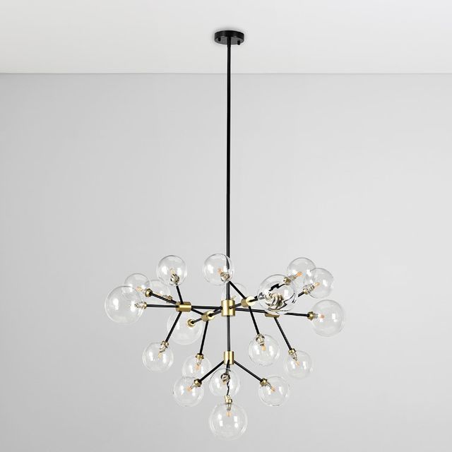 Classic Home Phoenix Black/Gold Chandelier-4