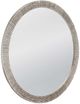 Bassett Mirror Beatrice Ant Silver Leaf Wall Mirror-1