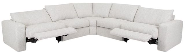 Franklin™ Toronto 5-Piece Oyster L-Shape Power Reclining Sectional-1