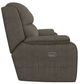 La-Z-Boy® Dorian Cocoa Power Reclining Sofa with Headrest-2