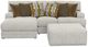 Jackson Furniture Tori 3-Piece Birch Left-Arm Facing Sectional with Ottoman-3