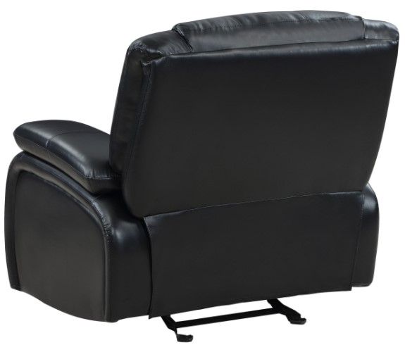 Coaster® Camila Black Manual Glider Recliner-3