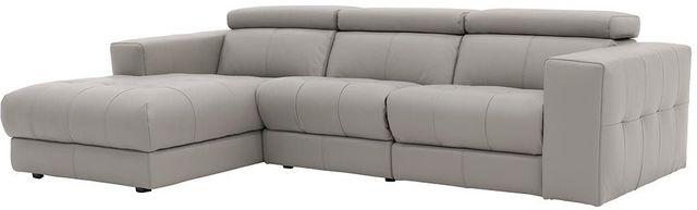 Fornirama 3340 3-Piece Reclining Sectional Set with Adjustable Headrest-3
