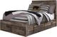 Benchcraft® Derekson Multi Gray Full Panel Headboard-3