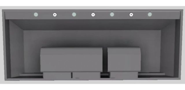 Vent-A-Hood® Designer Series 60" Gunsmoke Wall Mounted Range Hood-3