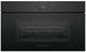 Fisher & Paykel Series 9 Minimal 30" Black Glass Compact Convection Speed Oven-0