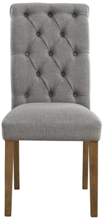 Signature Design by Ashley® Harvina Gray Dining Side Chair-1