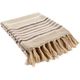 Surya Beau Khaki 50"x60" Throw Blanket-1