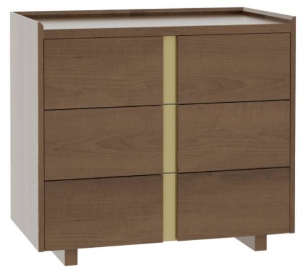 Country View Woodworking Verrado 36" Wood Legs Bedside Chest-0