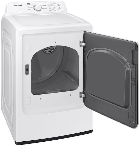 Samsung White Top Load Washer & Gas Dryer Laundry Pair-4