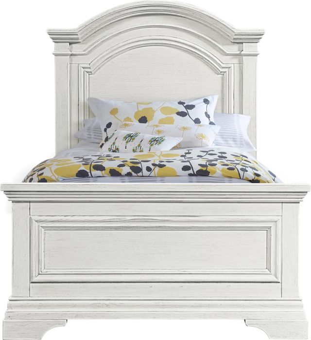 Westwood Design Olivia Brushed White Youtth Twin Panel Bed-2