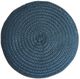 Bassett® Furniture Sosha Blue Pouf-2