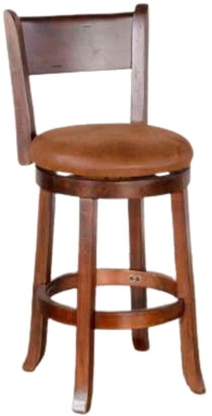 Sunny Designs™  Carriage House Brown 30" Swivel Bar Stool-0