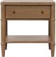 Modus Furniture Whitmore Claystone 1-Drawer Nightstand-1